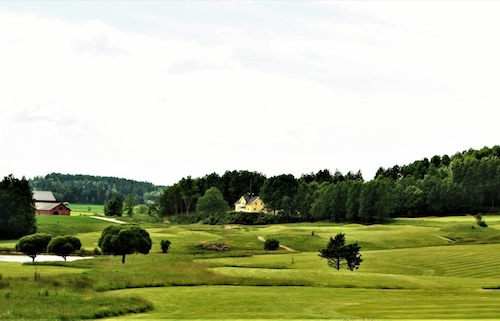 Vy från Dagsholm golf