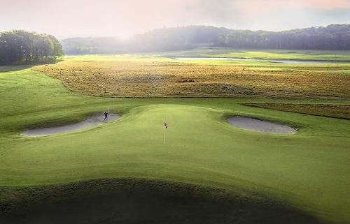 Greenområde på Holma Stångenäs golf