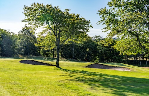 Närspelsområde på Orust golfklubb